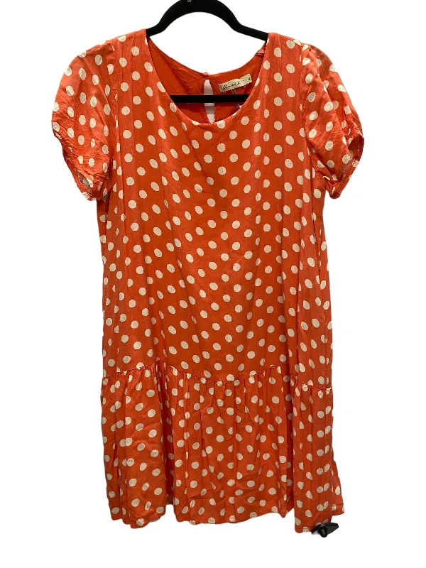 Dress Casual Midi By Clothes Mentor In Polkadot Pattern, Size: M