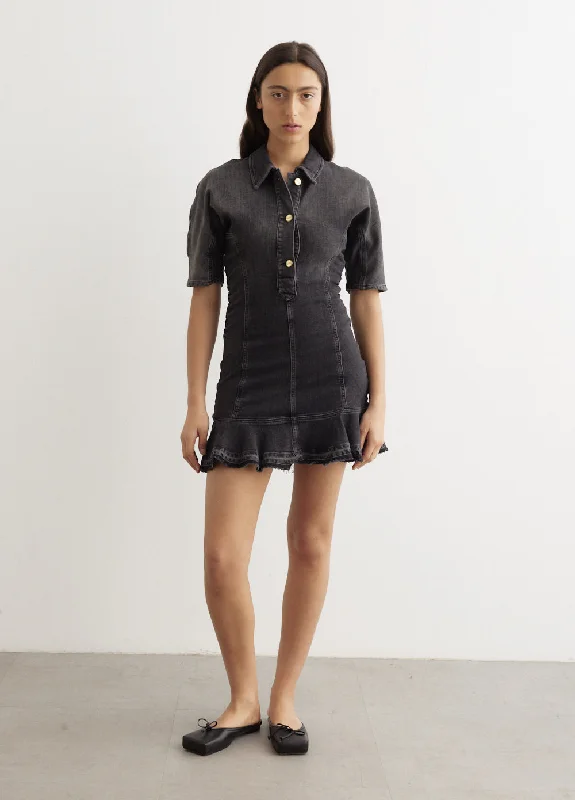 Tint Edge Denim Mini Dress