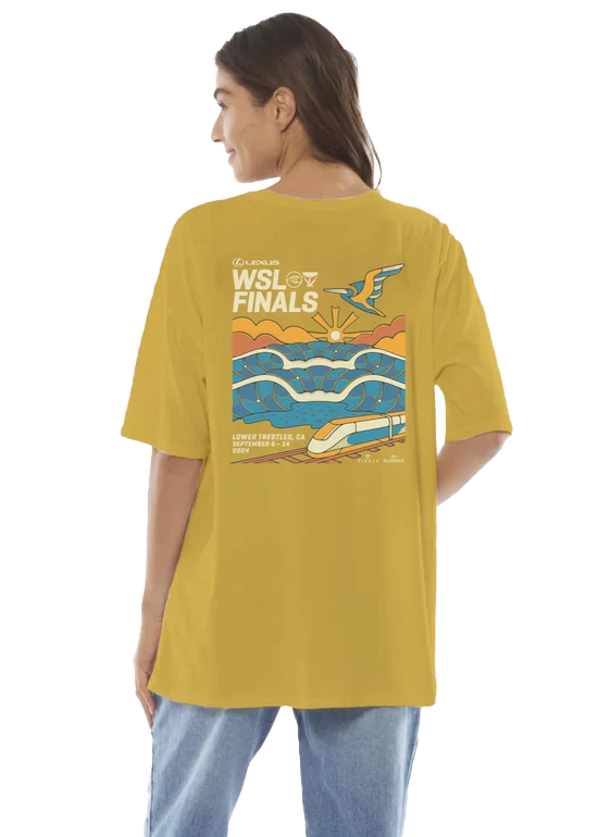 2024 Lexus WSL Finals Women's T-Shirt (Gold)