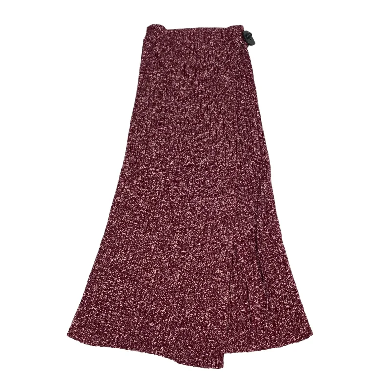 Skirt Maxi By Free People In Red, Size: M