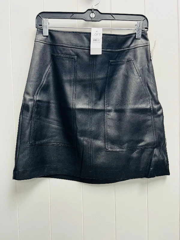 Skirt Mini & Short By Loft In Black, Size: 6