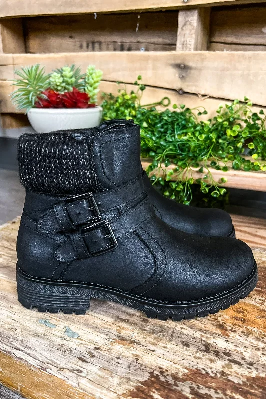 Keeping Up Booties - Black