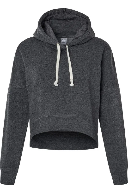 J. America Women´s Crop Hooded Sweatshirt