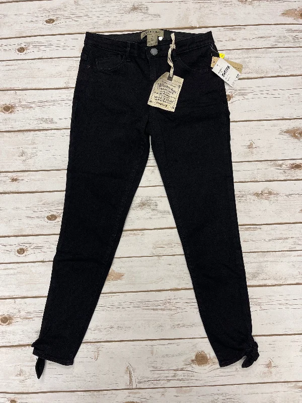 Jeans Skinny By Democracy In Black Denim, Size: 2