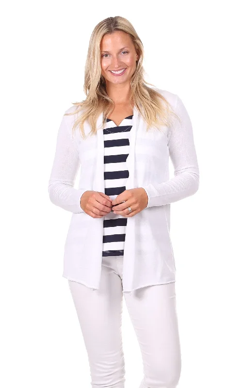 Sadie Cardigan in White