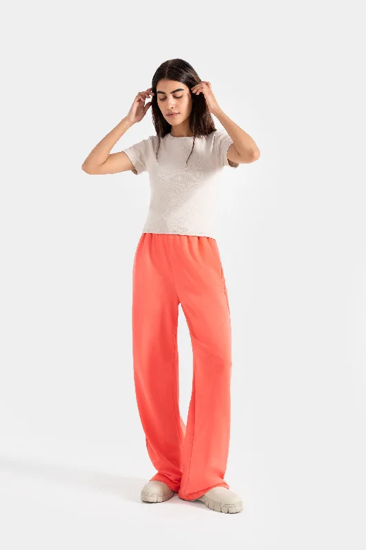 Basic Wide Leg Trousers